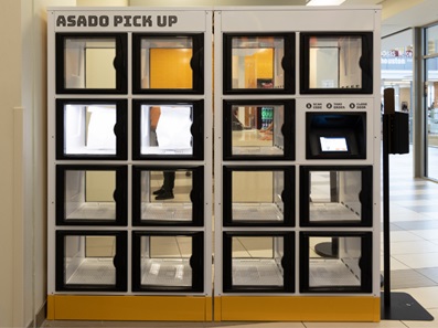 Self service automated food lockers